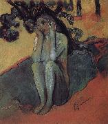 Paul Gauguin Brittany Eve Spain oil painting artist